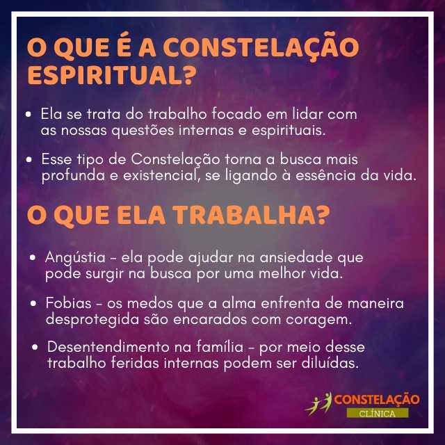 O que \u00e9 Constela\u00e7\u00e3o Espiritual? (resumo) - Constela\u00e7\u00e3o Cl\u00ednica
