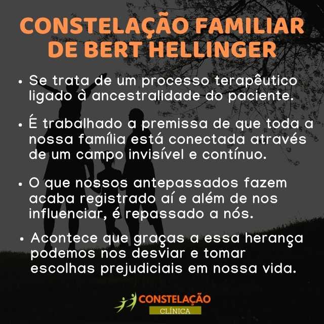 constelação familiar de Bert Hellinger, o que é